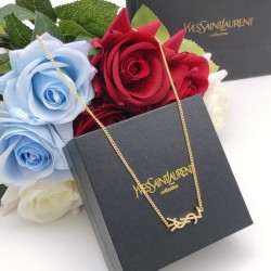 Necklace 2023SS YSL Yves Saint Laurent for limited gifts